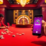 Experience the thrill of betting with the SN888 App displayed on a luxurious poker table.