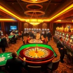 Exciting gambling experience at a vibrant casino featuring elements from https://top10nhacai.gg/ and classic games.