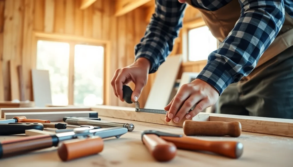 Learn about Carpentry Apprenticeship Near Me with a professional carpenter working in a workshop.