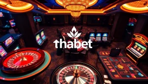 Experience the thrill of gambling at Thabet with vibrant casino games and thrilling atmosphere.