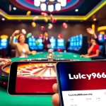 Experience thrilling bets at lucky88com.me with vibrant casino visuals and excited players.