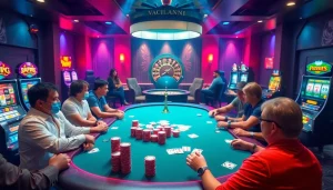 Experience the excitement of gambling at https://ev88.claims/ with vibrant casino atmosphere and engaging players.