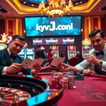 Experience thrilling gambling at https://kjc.onl/ with a luxurious casino atmosphere featuring roulette and poker.