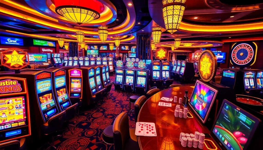 Experience the thrill of winning at Slot Gacor Hari ini with vibrant casino machines and excitement.