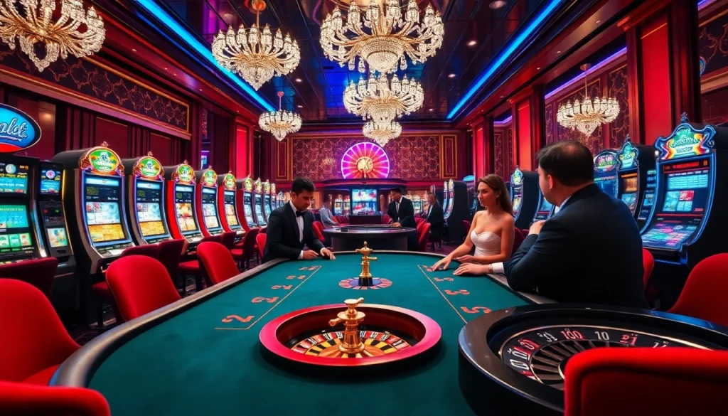 Players at a thrilling poker table enjoy high-stakes action at https://topclub.space/, exuding excitement and luxury.
