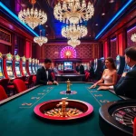 Players at a thrilling poker table enjoy high-stakes action at https://topclub.space/, exuding excitement and luxury.