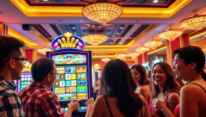 เล่นเกม 918kiss slot พร้อมผู้เล่นในคาสิโนที่สดใสและมีชีวิตชีวา
