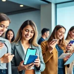 현대 금융 환경에서 소액결제 기술을 선보이는 소액결제 거래.