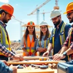 Construction apprenticeships carolinas empowering diverse individuals in a collaborative job site environment.