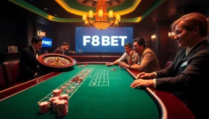 Experience the thrill of gambling at Link F8BET with an exciting casino atmosphere.