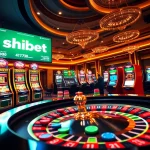 Experience thrilling gameplay at shbet with vibrant casino tables and interactive gaming displays.