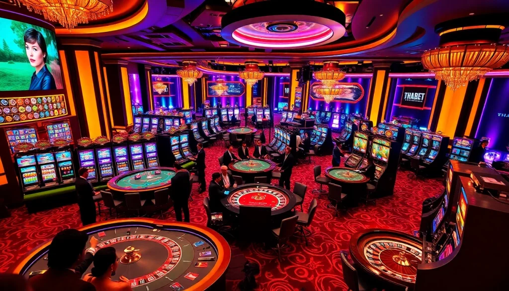 Experience winning at the Trang Chủ THABET with vibrant casino excitement and professional gameplay.