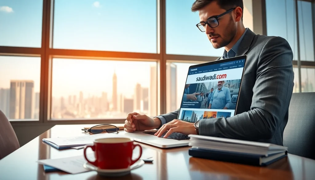 احصل على أحدث الأخبار من saudiwadi.com بتوجيهات دقيقة من الصحفيين المحترفين.