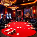 Exciting poker game at ww88 com casino, featuring professional players and vibrant ambiance.