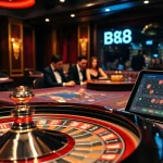 Experience the thrill of gambling at BK8's luxurious casino with vibrant games and betting.