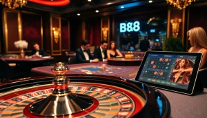 Experience the thrill of gambling at BK8's luxurious casino with vibrant games and betting.