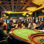 Players engage in a lively game at KJC casino, showcasing the excitement of gambling.