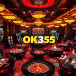 Experience thrilling gameplay at OK365 with vibrant casino tables and engaging players.