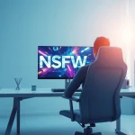 Discover the power of nsfw ai in a sleek, modern workspace featuring innovative technology.