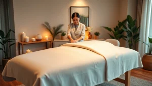 Experience luxurious 출장안마 with a professional therapist in a serene home environment.