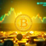 Comprendre bitcoin avec une représentation numérique captivante des crypto-monnaies et des réseaux financiers.