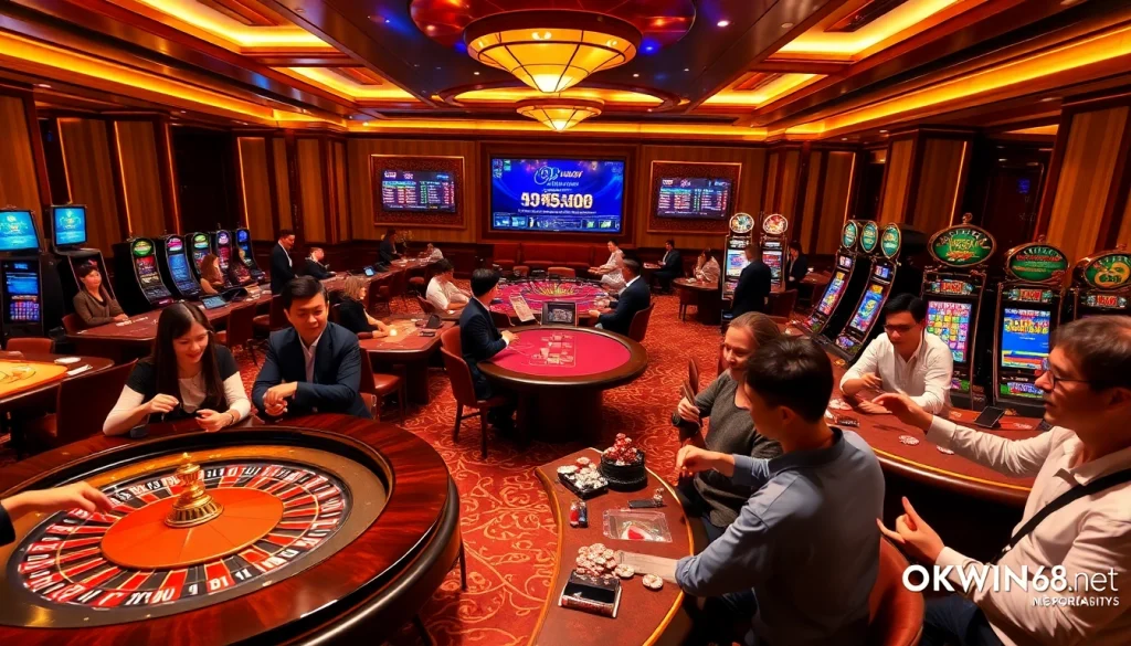 Experience thrilling gameplay at https://okwin68.net/ with diverse casino games, elegant settings, and enthusiastic players.