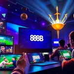 Exciting online gaming experience at 888b.rodeo with vibrant visuals and modern interface