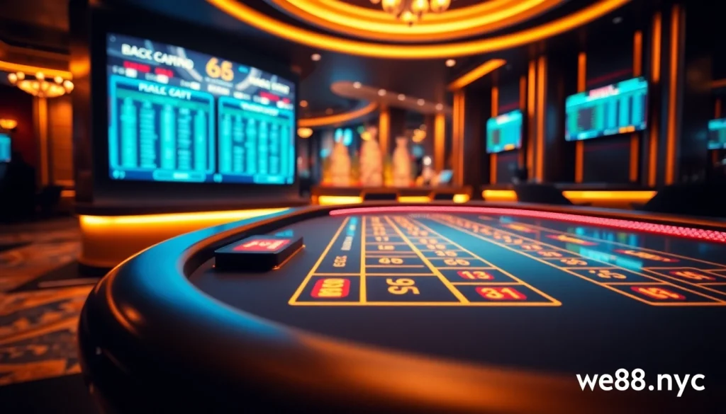 Experience high-energy online gaming at W88.nyc with live baccarat action.