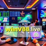 Dynamic online gaming environment at winvn88.live featuring players engaging with sportsbook and casino.