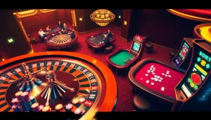 Players engaging with thrilling games and vibrant scenes at https://mk8th.net/ casino.