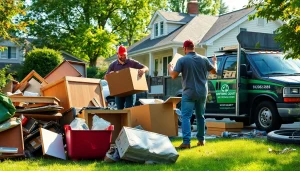 Efficient junk removal services in Bergen County by CKM Experts, showcasing a clean environment.