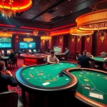 Players enjoying thrilling games at F8bet's vibrant casino setting with poker, roulette, and chips.
