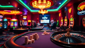 Experience the thrill of oxplay login as players engage in high-stakes casino games.