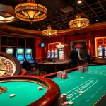 Experience the thrill of the hidden wiki website in a luxurious casino setting.