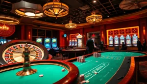 Experience the thrill of the hidden wiki website in a luxurious casino setting.
