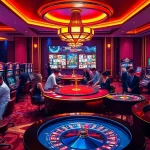 The online casino interface at https://mmoo.gripe/ showcases high-energy gaming with vibrant slots and poker action.
