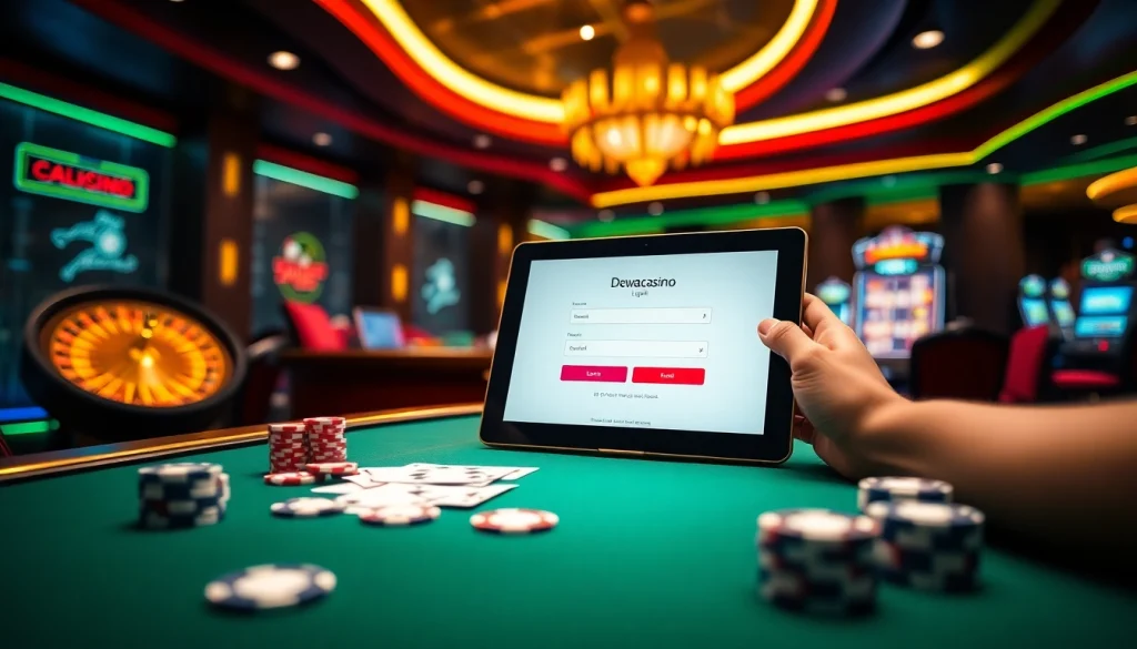 Experience the thrill of dewacasino login with engaging casino games and professional setups.