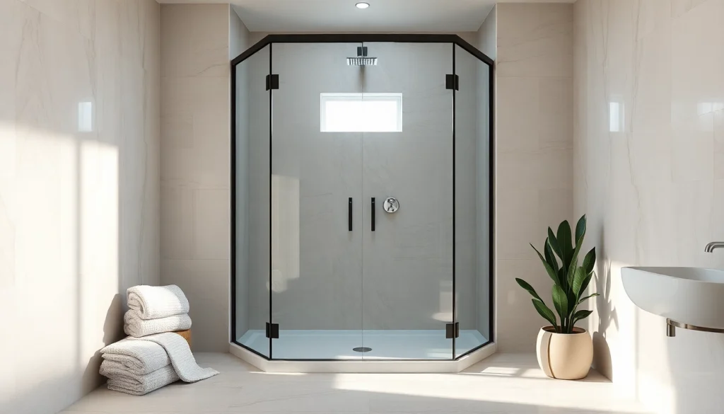 Showcasing elegant showers uk in a modern, stylish bathroom with intricate glass enclosure.