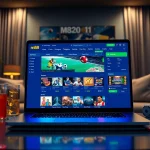 Experience online betting excitement at m88.com.mx with an engaging interface showcasing sports and casino games.