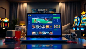 Experience online betting excitement at m88.com.mx with an engaging interface showcasing sports and casino games.