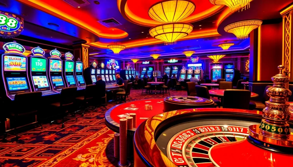 Experience thrilling gameplay at LC88.COM with exciting casino tables and vivid slot machines.