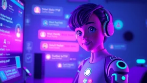 AI NSFW character chat interface showcasing interactive engagement.