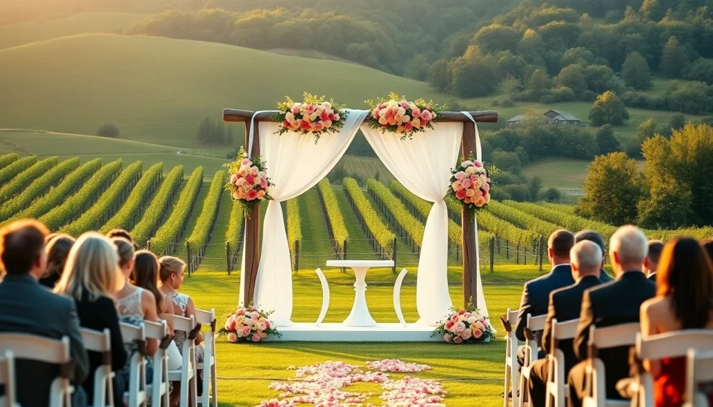 Celebrate at Clarksburg Wedding Venues with picturesque settings and elegant decorations.