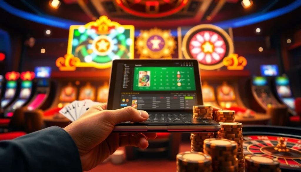 S666.nyc vibrant online gambling experience showcasing casino games and sports betting.