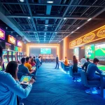 Experience an exciting online gaming environment at bk860s.com, highlighting vibrant casino games and user engagement.