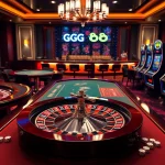 Experience thrilling gameplay at GG 88 with vibrant casino tables and slot machines