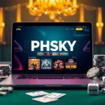 Experience immersive gambling action with Phsky's vibrant online casino platform.