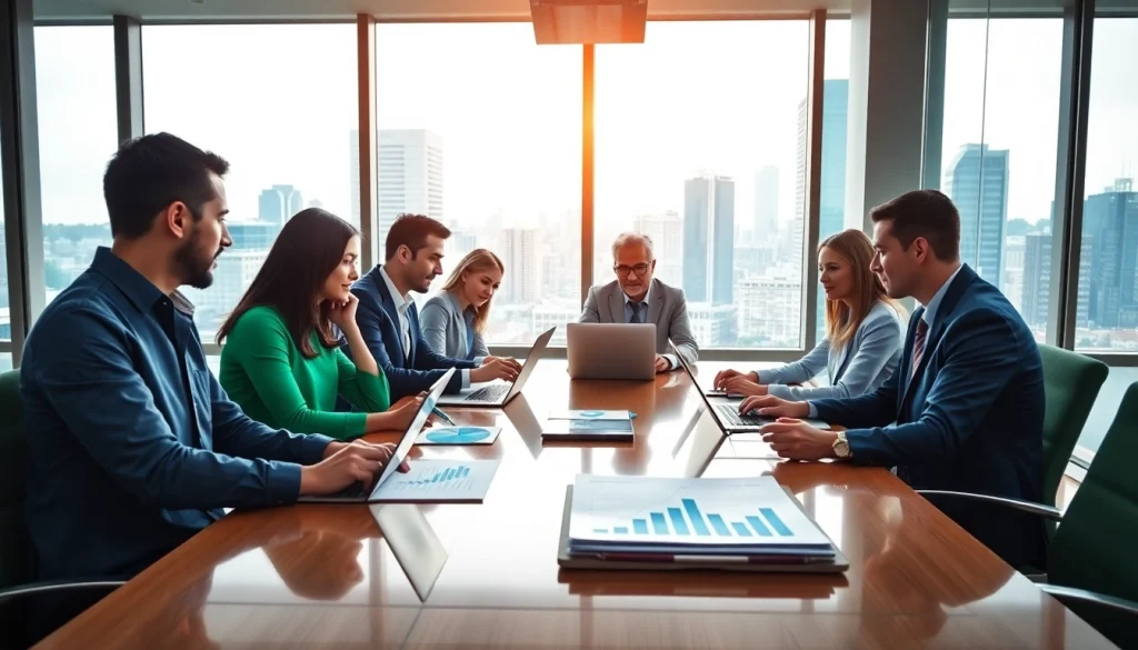 Analyze growth strategy trends during a professional meeting with diverse team members.