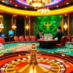Engage in thrilling casino action at https://hanoiculturetravel.com/ surrounded by vibrant gambling elements and excitement.