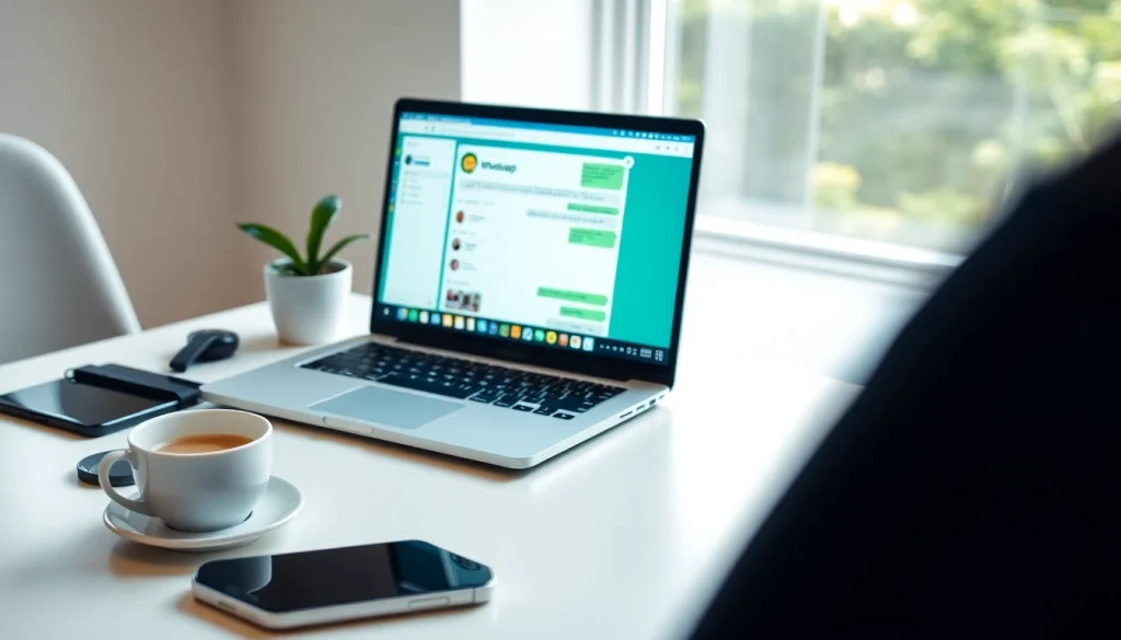 在用户友好的界面中体验 WhatsApp Web 的无缝消息传递。